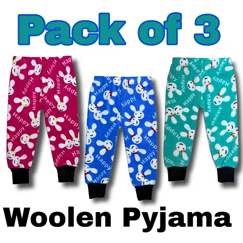 Woolen Printed Pyjama for Boys- Combo Packs