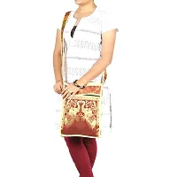 Lalhaveli Women?s Fashion Handbag (Beige,10X15 Inch)-thumb1