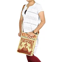 Lalhaveli Women?s Fashion Handbag (Beige,10X15 Inch)-thumb2