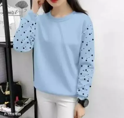 Fabulous Cotton Printed T-Shirt For Women-thumb0