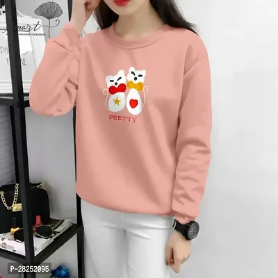 Trendy Attractive Cotton Regular Long Sleeves Tees for Women