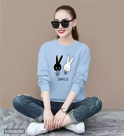 Trendy Attractive Cotton Regular Long Sleeves Tees for Women-thumb0