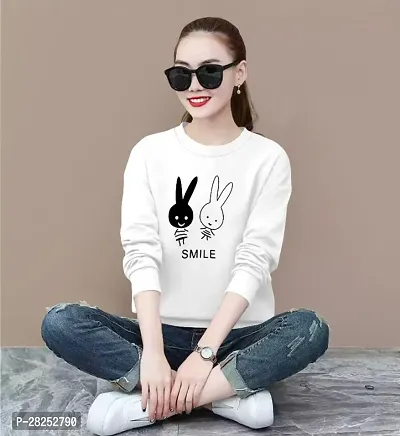 Trendy Attractive Cotton Regular Long Sleeves Tees for Women-thumb0