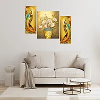 D'Modaa Decor  Set Of 3 Wall Painting Scenery For Living Room , Home Decor , Hall , Bedroom ,Office , Drawing Room(12 x 18 INCHES).-thumb3