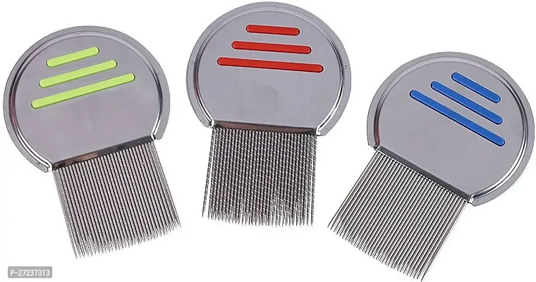 Multicolor stainless steel anti head lice comb