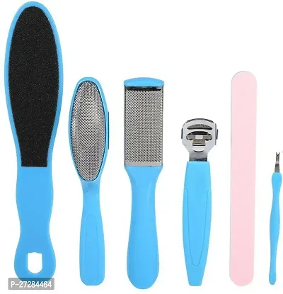 Foot File Set Dead Hard Skin Callus Remover Scraper Pedicure Rasp Tools Portable Cuticle Pusher Nail Foot Care Tool-thumb0