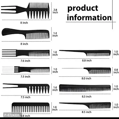 Hair styling comb set