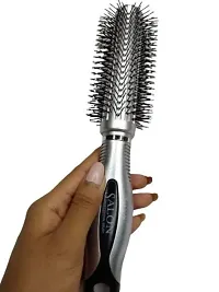 Round Roller Hair Comb Brush MULTICOLOR 1pcs-thumb2