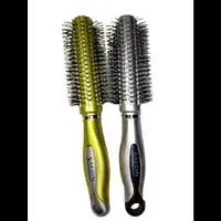 Round Roller Hair Comb Brush MULTICOLOR 1pcs-thumb2