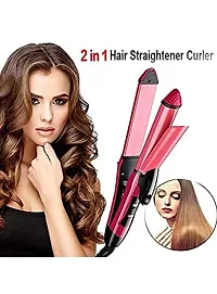2 In 1 Hair Straightener And Curler, Professi-thumb1