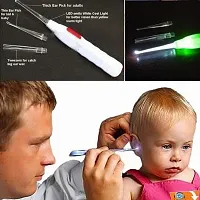 Ear Pick Earwax with LED Light Cleaning and Removal Tool (Multicolour) Pack of 1-thumb3