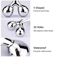 3d manual roller face body massager skin lifting wrinkle remover for women double chin reducer skin Relaxation tightening face lifting roller face care jawline shaper roller toner(1pcs)-thumb1