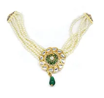 VIVA VIRAL Stylish Traditional Gold plated Meenakari Necklace Set For Girls  Womens-thumb2