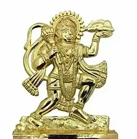 Golden Hanuman Idol Showpiece And Figurines-thumb1