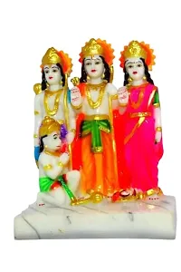 Golden Plated Ram Darbar Idol Decorative Religious Showpiece  Figurine for Home-thumb3