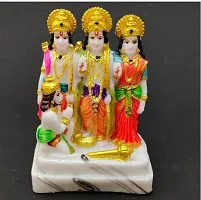 Marble Lord Ram ,Sita  Laxman And Hanuman Idol Decorative Religious Showpiece And Figurine for Home-thumb2