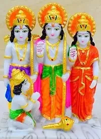 Marble Lord Ram ,Sita  Laxman And Hanuman Idol Decorative Religious Showpiece And Figurine for Home-thumb4