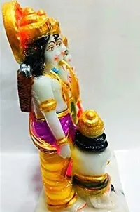 Marble Lord Ram ,Sita  Laxman And Hanuman Idol Decorative Religious Showpiece And Figurine for Home-thumb1