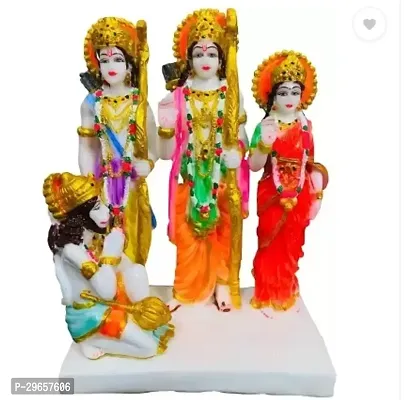 Marble Lord Ram ,Sita  Laxman And Hanuman Idol Decorative Religious Showpiece And Figurine for Home-thumb3