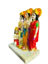 Marble Lord Ram ,Sita  Laxman And Hanuman Idol Decorative Religious Showpiece And Figurine for Home-thumb2