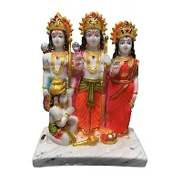 Marble Lord Ram ,Sita  Laxman And Hanuman Idol Decorative Religious Showpiece And Figurine for Home-thumb2