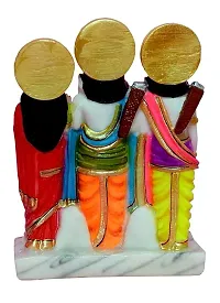 Marble Lord Ram ,Sita  Laxman And Hanuman Idol Decorative Religious Showpiece And Figurine for Home-thumb1