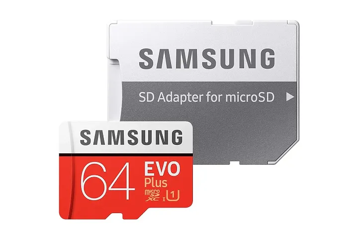 Samsung  64GB memory card evo with adapter