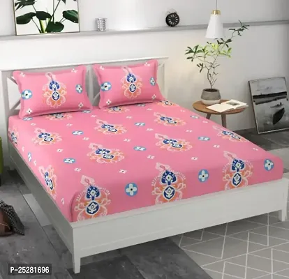 Stylish Double Bedsheet with Pillow Covers