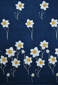 Pansy Super Soft Orginal Floral Diwan Set 175 TC Cotton Blue-thumb1