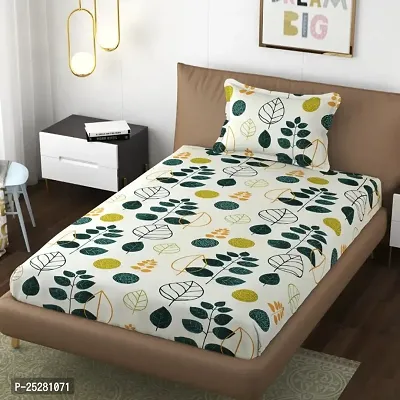 Stylish Single Bedsheet with Pillow Cover