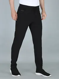 Classic Polyester Spandex Regular Track Pants-thumb1