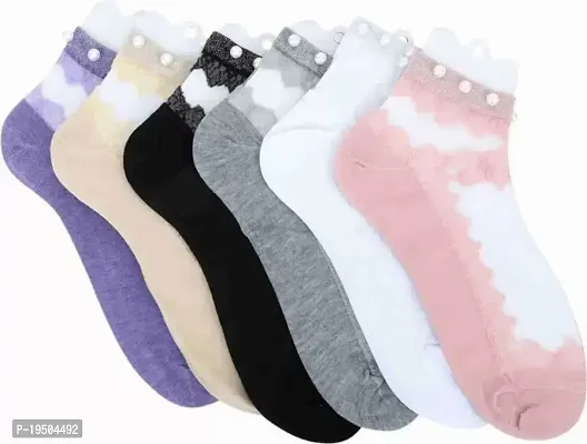 Girls Ankle Length (Pack Of 6)