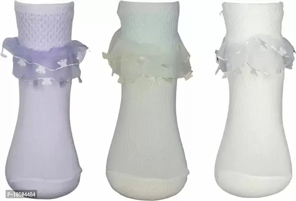 Girls Ankle Length (Pack Of 3)