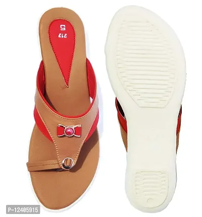 IndiForce Brown Women Sandal Flat Euro 36-thumb4