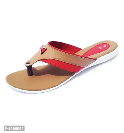 IndiForce Brown Women Sandal Flat Euro 36-thumb0