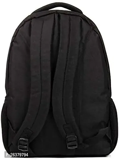 FASHION SHINE Casual Waterproof Laptop Bag/Backpack for Men Women Boys Girls/Office School College Teens  Students (Black-Blue)-thumb2