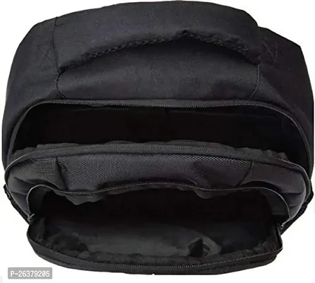 FASHION SHINE Casual Waterproof Laptop Bag/Backpack for Men Women Boys Girls/Office School College Teens  Students (Black-Green)-thumb5