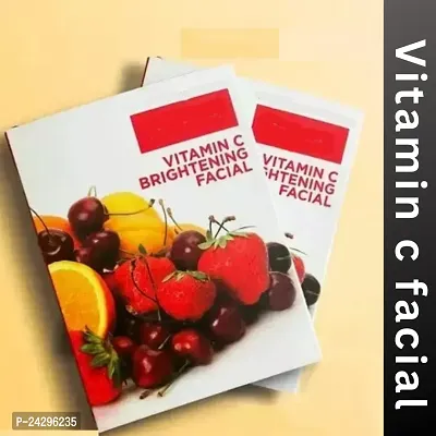 Vitamin C facial kit for Single use 60gm+12ml