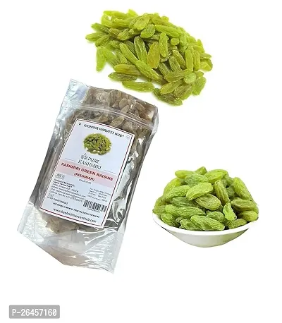 Kashmir Harvest Hub Pure Kashmiri Raisins | Kishmish | Natural And Authentic | Premium - 400G (Pack Of 1)