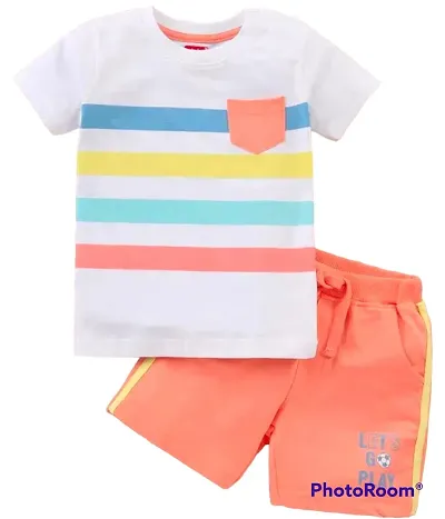 Stylish T-Shirts with Shorts for Boys