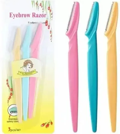 Classy Eyebrow Hair Shaper and Facial Razors Pack of 3