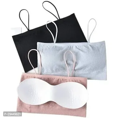 Bra for Women with Pack of 3 Combo in Multicolour