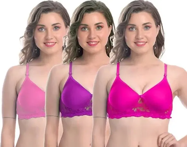 Bra for Women with Pack of 3 Combo in