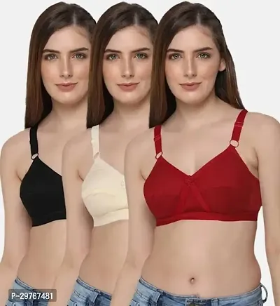 Trendy Cotton Bra for Women Pack of 3