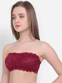 Cudwarm Full Lace Tube Bra | Colour - | Size - | (Pack of 2)-thumb3