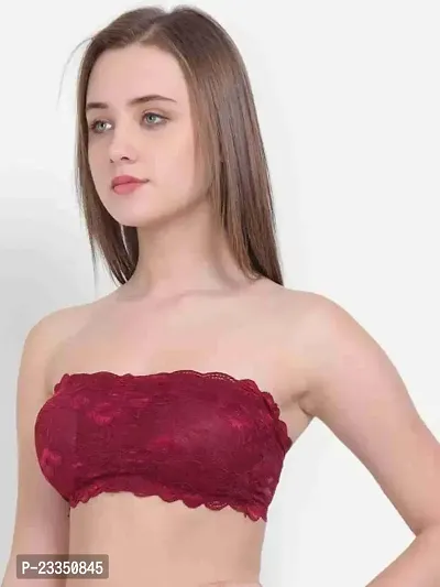 Cudwarm Full Lace Tube Bra | Colour - | Size - | (Pack of 2)-thumb4