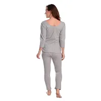 Cudwarm Thermal Full Sleeves(only top) | Colour - Grey | Size - 2XL-thumb4