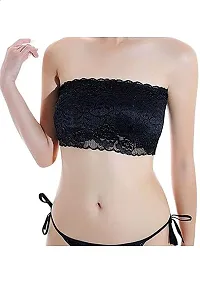 Cudwarm Full Lace Tube Bra | Colour - | Size - P-thumb3