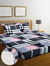 PINK BOX STYLISH FITTED BEDSHEET-thumb3