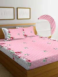 PINK DOT FITTED BEDSHEET-thumb2